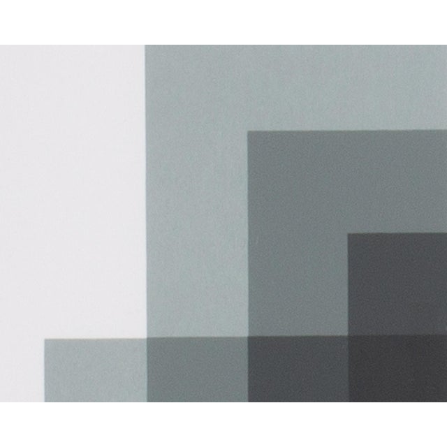 Contemporary 1995 “Konstruktion and Intuition” Serigraph Print by Anton Stankowski For Sale - Image 3 of 8