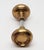 Vintage Concentric Art Deco Bronze Door Knobs For Sale - Image 4 of 4