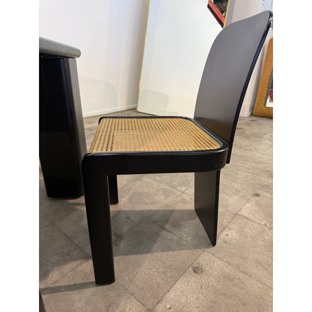 Pierluigi Molinari Game Table With Four Chairs, Italy, 1970s For Sale - Image 9 of 9