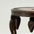 Brown Antique Anglo Indian Inlaid and Carved Table or Stand For Sale - Image 8 of 17