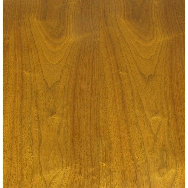 Uncommon Edward Wormley Five-Leg Walnut Coffee Table for Dunbar For Sale In Chicago - Image 6 of 8