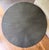Vanguard Furniture Michael Weiss collection round wood end tables (2). Dark gray stain with an inlay wood pattern on the...
