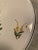 French Country Vintage Hand Painted French Faience Wall Plaque or Trivet For Sale - Image 3 of 9