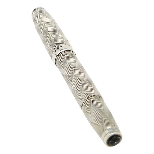 Vintage Art Deco Silver Pen, Germany, 1930s For Sale