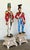 Red Vintage Italian Porcelain Sounders on Plinths - Set of 2 For Sale - Image 8 of 12