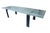Brutalist Vintage 1980 Glass & Metal Roche Bobois Dining Table With Extensions Included For Sale - Image 3 of 12