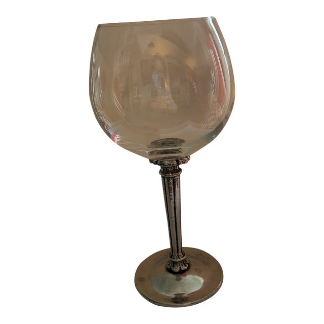 Williams Sonoma Italian Crystal Wine Glasses For Sale
