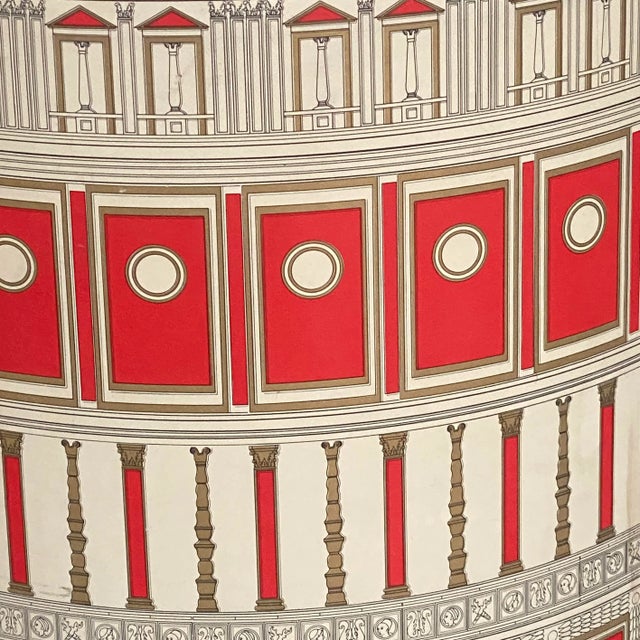 Cylindrical Paper Bin, Italy 1950s For Sale - Image 4 of 10