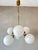 Gold Vintage Sputnik Chandelier, 1970s For Sale - Image 8 of 15