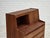 1970s, Danish chest of drawers with a folding mirror. Teak wood and mirror inside. Original very good condition: no...
