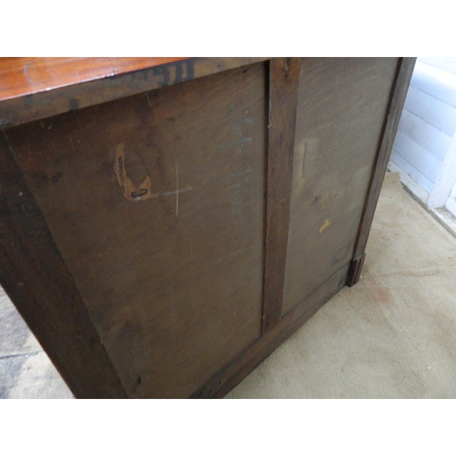 Small Edwardian Mahogany Chest of Drawers, 1890s For Sale - Image 12 of 18