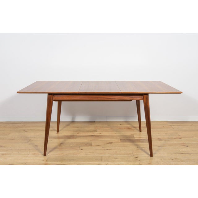 Mid-Century Walnut Extendable Dining Table, Denmark, 1960s For Sale - Image 11 of 18