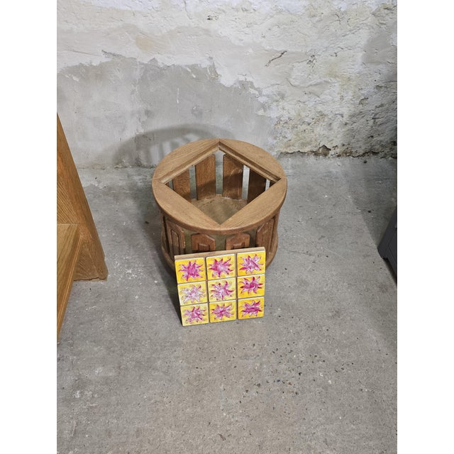 Coffee Table with Storage Compartment attributed to Guillerme and Chambron, 1960 For Sale - Image 15 of 16