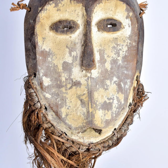 Early 20th Century Lega Bearded Mask For Sale - Image 9 of 12