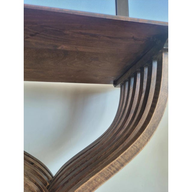 Italian Savonarola Entrance Console, 1890s For Sale - Image 6 of 11