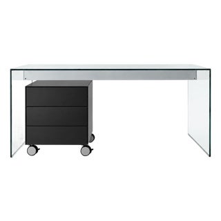 Gallotti & Radice Air Desk & Drawer by Pinuccio Borgonovo From Minotti For Sale