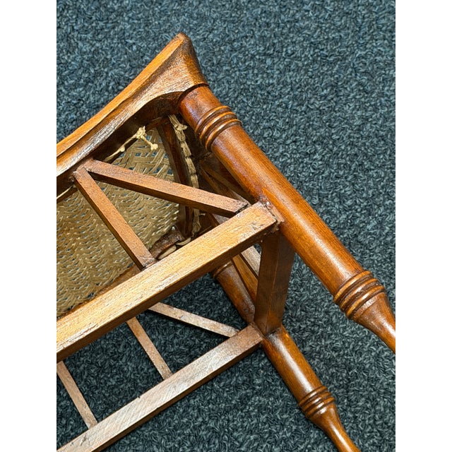 Early 20th Cent. Thebes Stools Attributed to Liberty & Co. - Set of 4 For Sale - Image 12 of 12