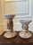 Vintage 7” French Glazed Terracotta Pillar Candleholder For Sale - Image 12 of 14