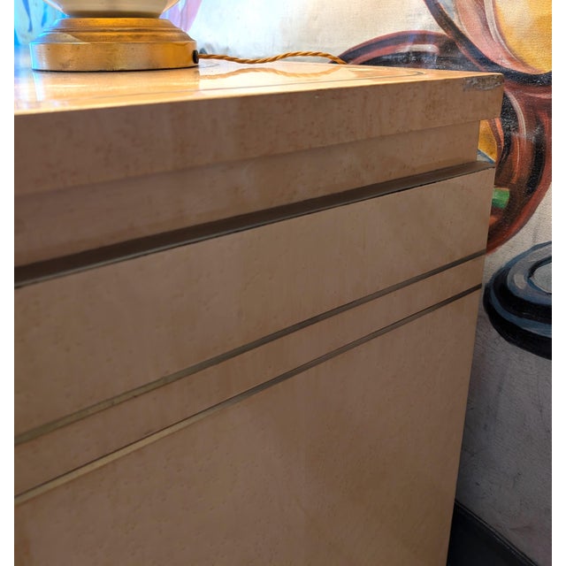 Mid-Century Italian Birch Burl & Brass Sideboard attributed to Turri, 1970s For Sale - Image 18 of 18