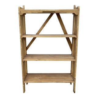 Swedish Pine Etagere/Book Shelf For Sale
