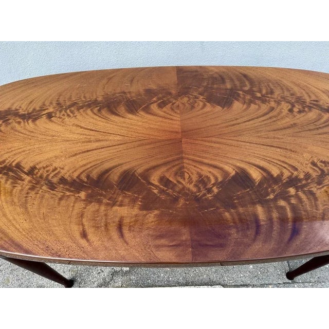 Brown Vintage Coffee Table in Walnut, 1950s For Sale - Image 8 of 12
