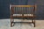 Vintage American Country Farmhouse Mahogany Settee Bench Needlepoint Seat For Sale - Image 16 of 17