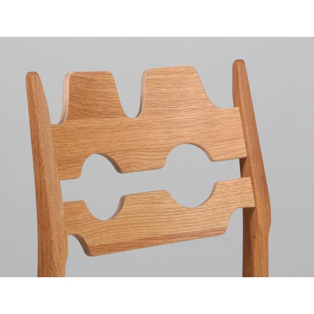 Model Razorblade Oak Dining Chair by Henning Kjærnulf, Denmark, 2023 For Sale - Image 4 of 10
