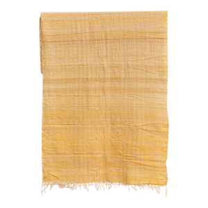 Organic Peace Silk Throw, Summer Yellow
