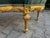 Wood 1970 French Louis XVI Gold Green Velvet Settee - 1 Pc For Sale - Image 7 of 18