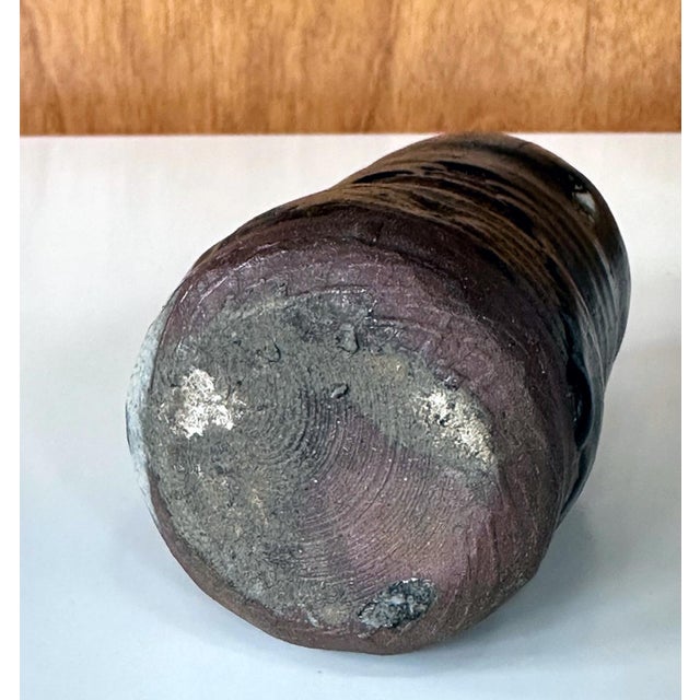 Rare and Fine Antique Japanese Ceramic Ko-Satsuma Chaire Tea Caddy For Sale - Image 13 of 16