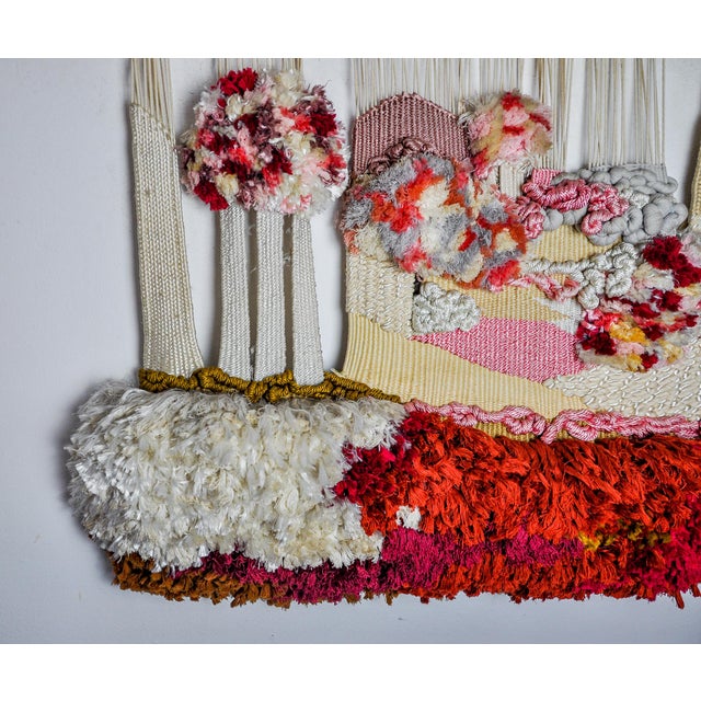 Textured Macrame Wall Hanging, Spain, 1970s | Chairish