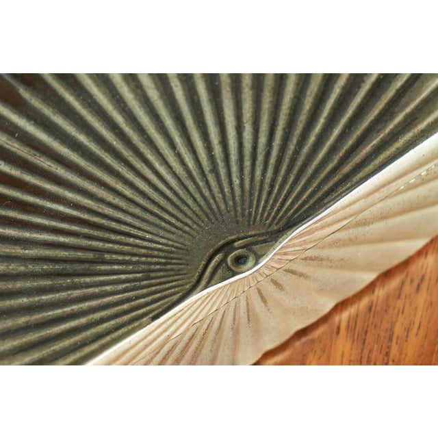 1940s Art Deco Box in Silver Plate, 1950s For Sale - Image 5 of 10