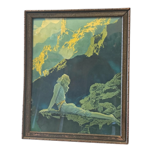Vintage Maxfield Parrish Art Deco Nouveau Wild Geese Print Reproduction