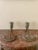 Mid 20th Century Pair of Mid-Century Italian Brass Anchor Candlestick Holders For Sale - Image 5 of 8
