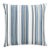 The House of Scalamandré Nile Stripe Pillow, Blue Jay For Sale