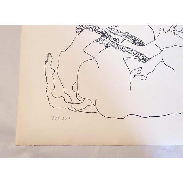 Ossip Zadkine - The Labors of Hercules - The Erymanthian Boar Original lithograph on wove paper Signed in pencil and...