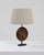 Metal Antique French Metal Sign Table Lamp For Sale - Image 7 of 11