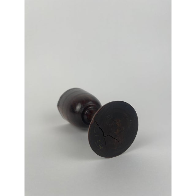 English 18th/19th Century Antique English or Continental Hardwood Treen Cup For Sale - Image 3 of 5