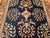 1900 - 1909 Vintage Sarouk Area Rug, Hand-Knotted Wool, Allover Floral Pattern, Navy & Red, 3x5 For Sale - Image 5 of 11