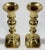 English Antique English Brass Beehive Candlestick Holders, a Pair For Sale - Image 3 of 4