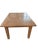 Crate & Barrel "Provence" French farmhouse dining table with two matching leaves, solid reclaimed oak plank top with...