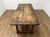 Large French Monastery Dining Table in Pitch Pine, 1870s, in Very Good conditions. Designed before 1890 This piece has an...