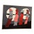 Large Vintage Pop-Art Painting Titled “Procession” by Douglas Binder From the 1970s For Sale