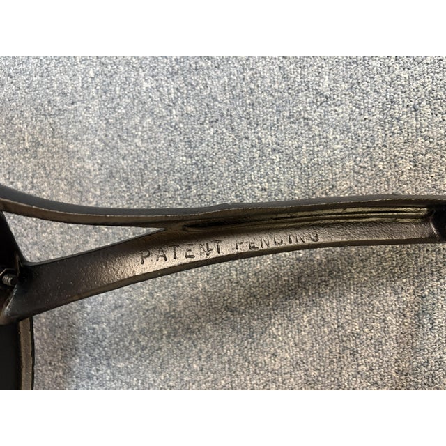 Vintage Set of 'Barrycraft' Style Cast Aluminum Outdoor Table and Two Chairs- 3 Pieces For Sale - Image 17 of 18