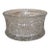 Large Vintage Handmade American Brilliant Cut Etched Crystal Centerpiece Bowl For Sale