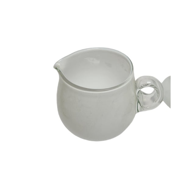 Postmodern Jug from Tarnowiec Glassworks, Poland, 1970s, in Very Good conditions. Designed 1970 to 1979 This piece has an...