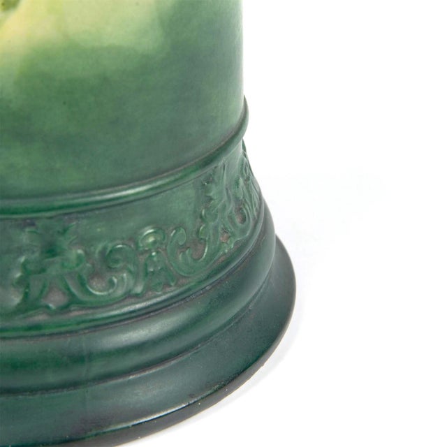 American Belleek Porcelain Tall Tankard, Blackberry For Sale In New York - Image 6 of 8