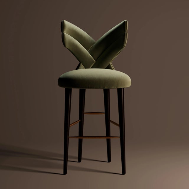 Luna Bar Chair by Ottiu For Sale - Image 11 of 11