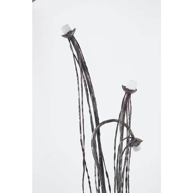Brutalist Floor Lamp by Salvino Marsura, 1970s For Sale - Image 9 of 10