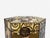 Wood Austrian Modern, Storage Box, Gustav Klimt Style Wallpaper, 20th C. For Sale - Image 7 of 14